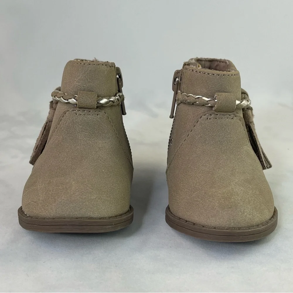Wonder Nation Fashion Cowboy Boot (Infant Girls) color taupe size 2